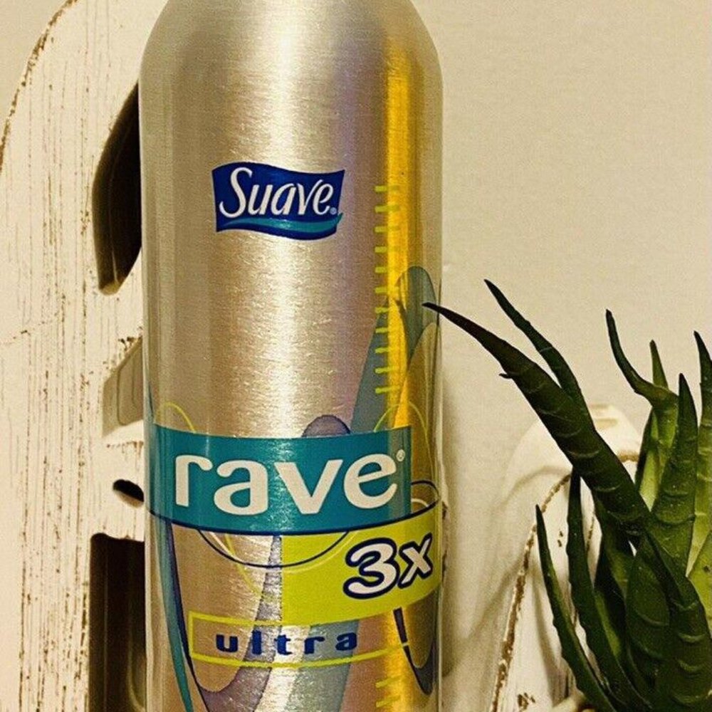 🔥 Suave Rave 3x ULTRA Shaping Mousse 6 Oz NEW